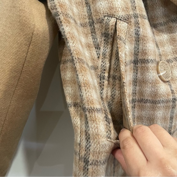 FINAL PRICE Rachel Parcell Boxy Plaid Jacket Coat - Picture 9 of 11